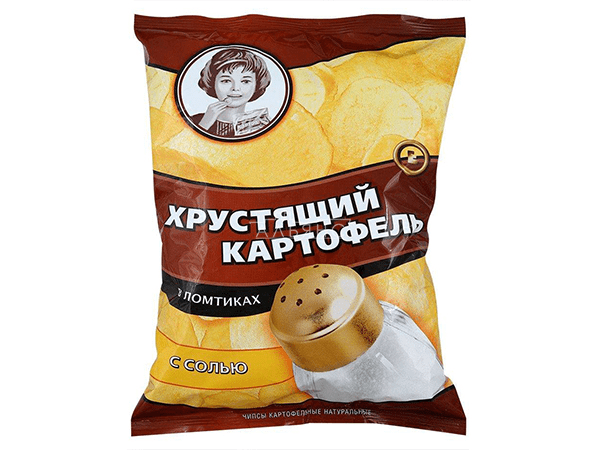 Картофельные чипсы "Девочка" 40 гр. в Иваново