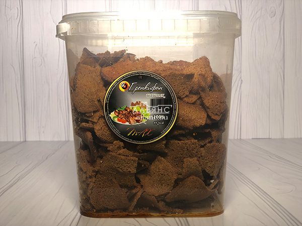 Ржаные гренки со вкусом шашлыка в Иваново