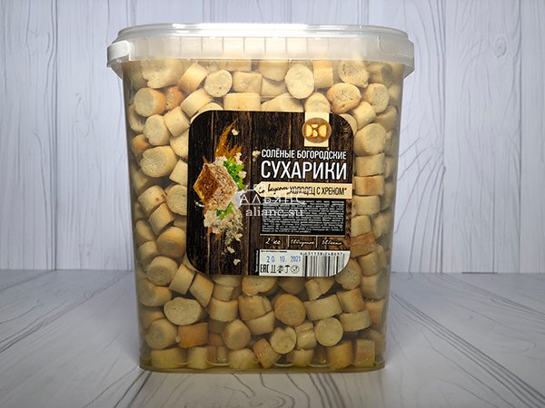 Сухарики с холодцом и хреном в Иваново