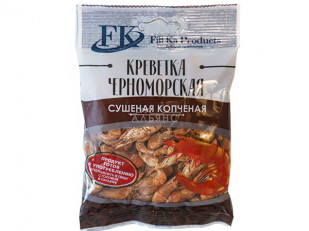 Икра кефали вяленая: Креветка Черноморская (копченая) (25гр)