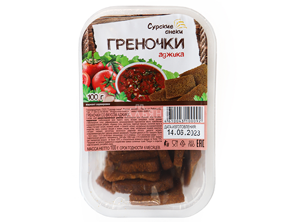 Сурские гренки с Аджикой (100 гр) в Иваново