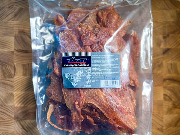 Мясо (АЛЬЯНС) вяленое курица 500гр "С халапеньо" в Иваново