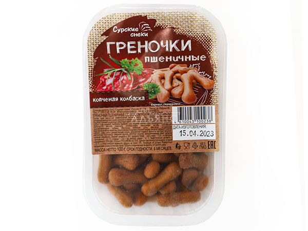 Сурские (ПШЕНИЧНЫЕ) Копченая колбаска (100 гр) в Иваново