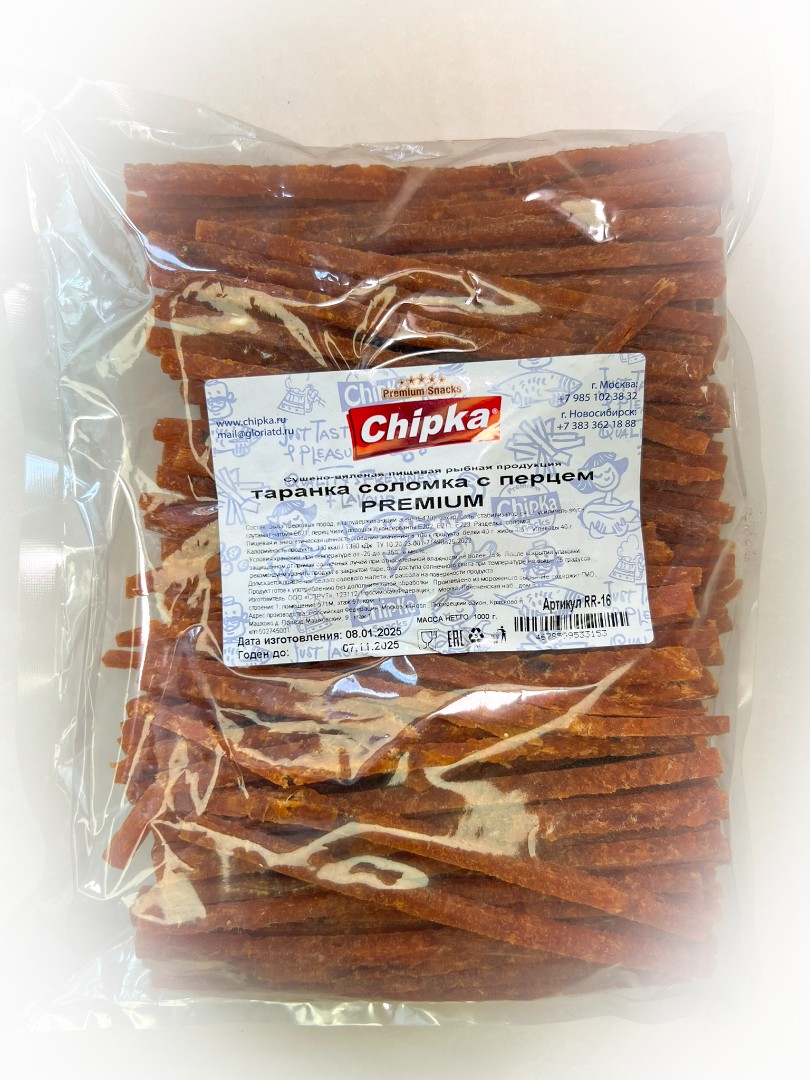 Таранка с перцем (соломка) (Chipka ПРЕМИУМ) в Иваново