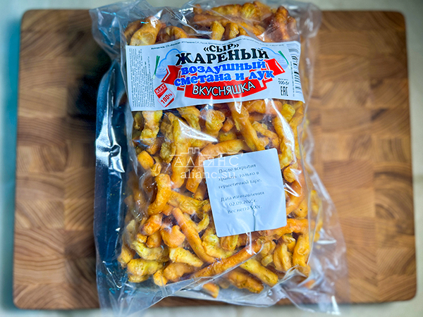 Жареный сыр "ВКУСНЯШКА" со вкусом сметаны и лука (500 гр) в Иваново