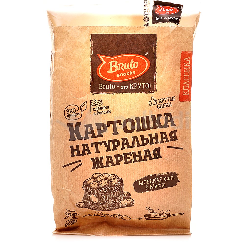 Картофель «Бруто» с солью 70 гр. в Иваново